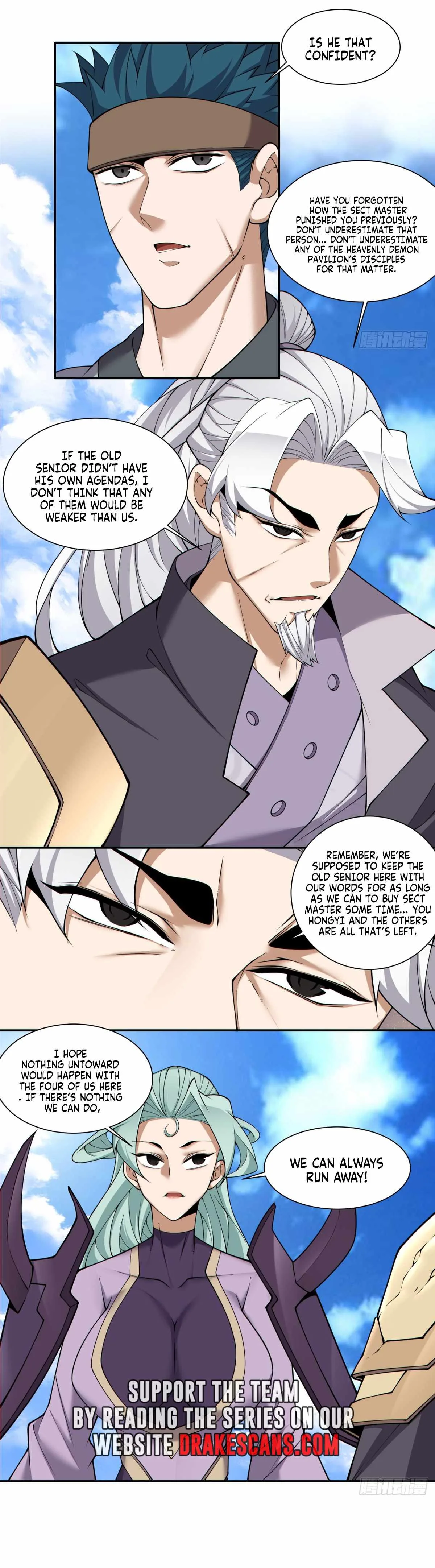 My Disciples Are All Big Villains Chapter 218 page 4