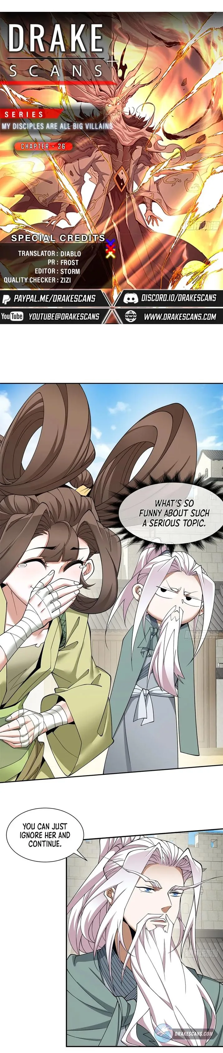 My Disciples Are All Big Villains Chapter 26 page 1