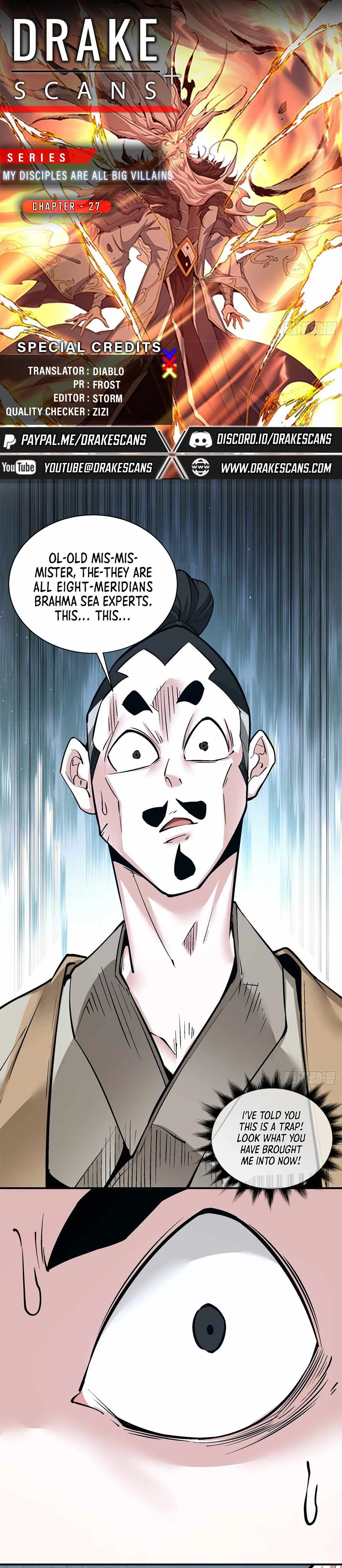My Disciples Are All Big Villains Chapter 27 page 1