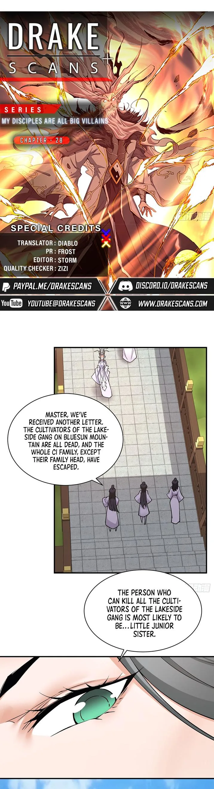 My Disciples Are All Big Villains Chapter 28 page 1