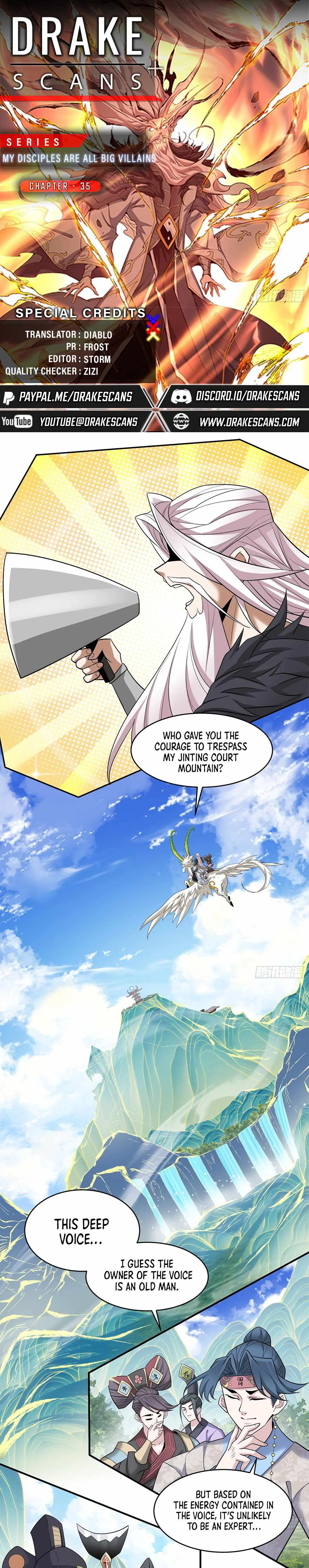My Disciples Are All Big Villains Chapter 36 page 1