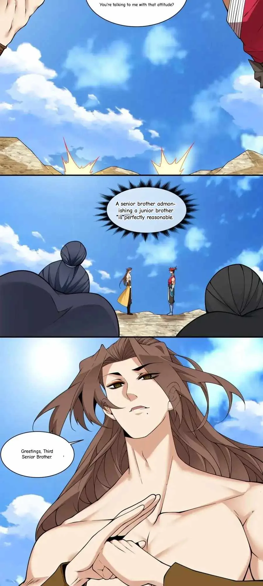 My Disciples Are All Big Villains Chapter 399 page 12
