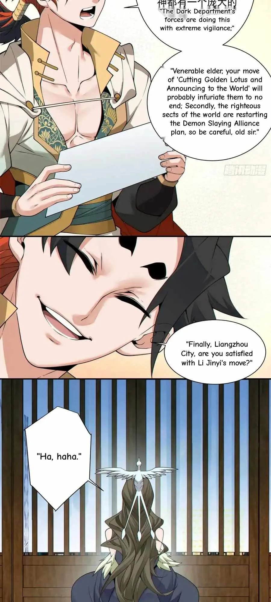 My Disciples Are All Big Villains Chapter 402 page 36
