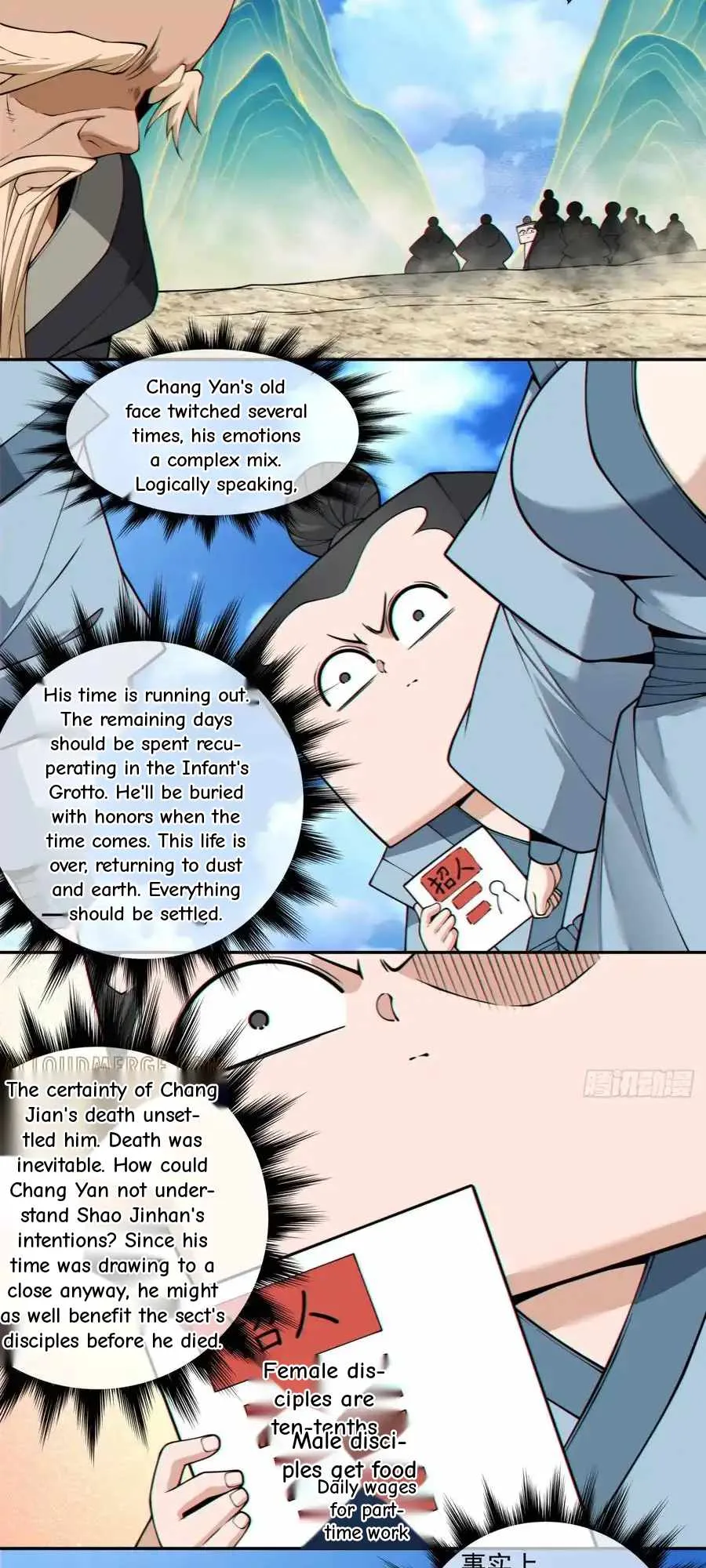 My Disciples Are All Big Villains Chapter 411 page 14