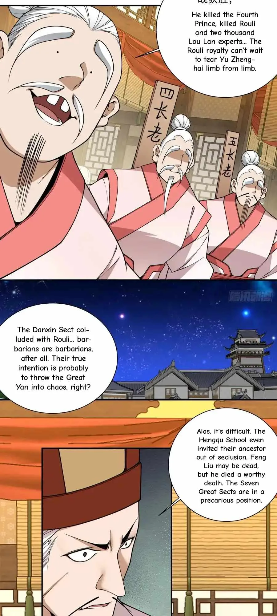 My Disciples Are All Big Villains Chapter 414 page 33