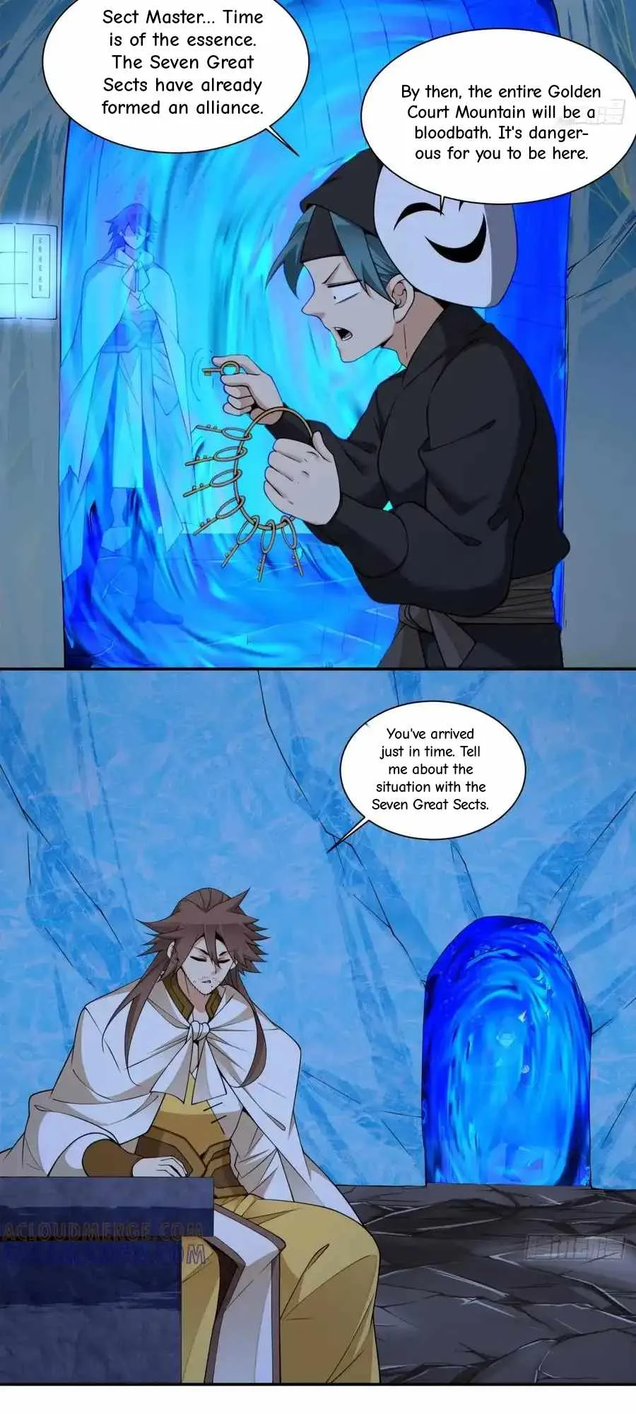 My Disciples Are All Big Villains Chapter 417 page 21