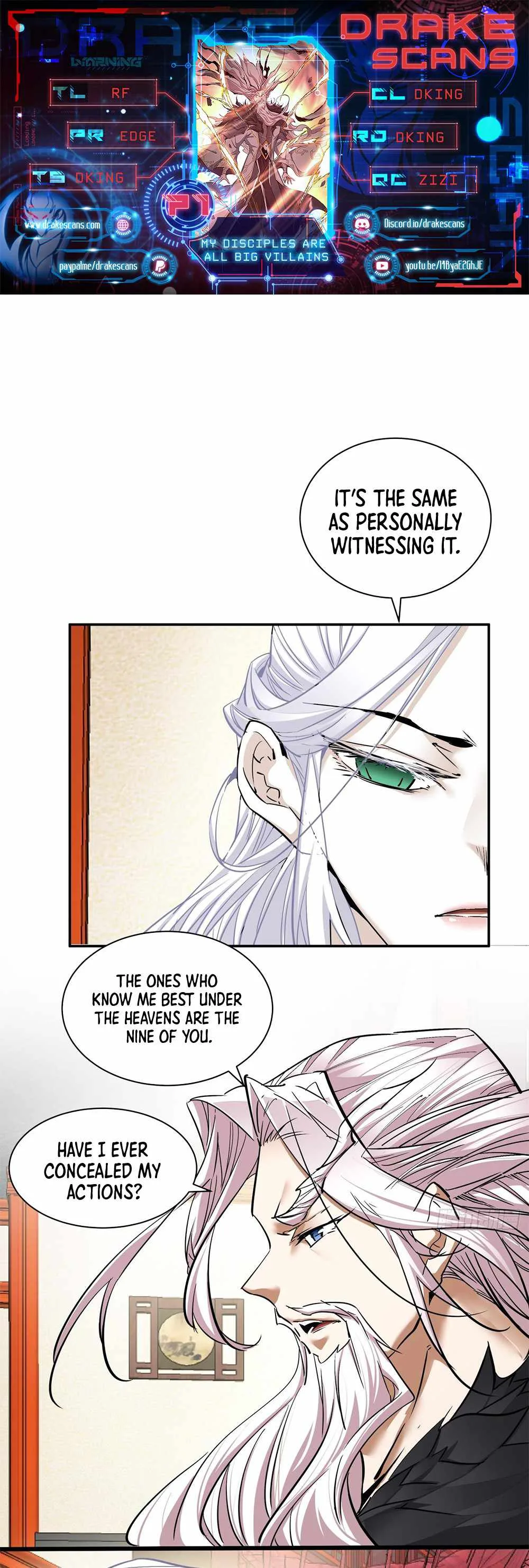 My Disciples Are All Big Villains Chapter 71 page 1