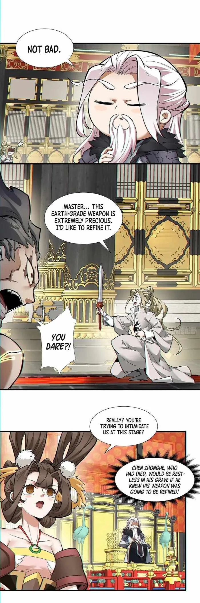 My Disciples Are All Big Villains Chapter 82 page 9