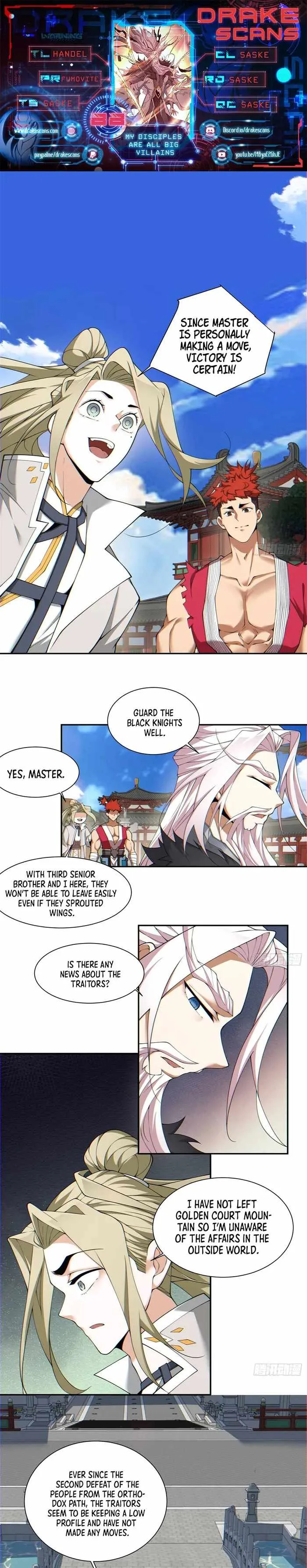 My Disciples Are All Big Villains Chapter 88 page 1