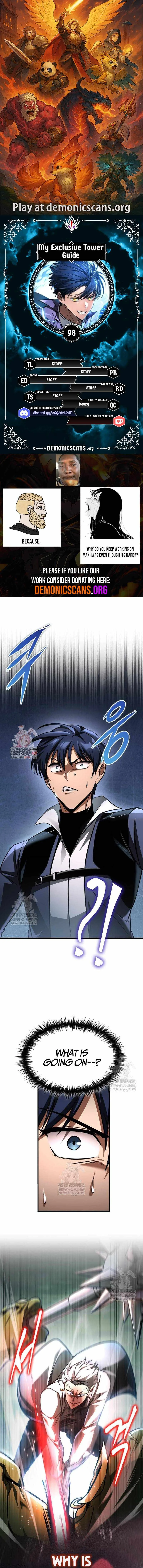 My Exclusive Tower Guide Chapter 98 page 1