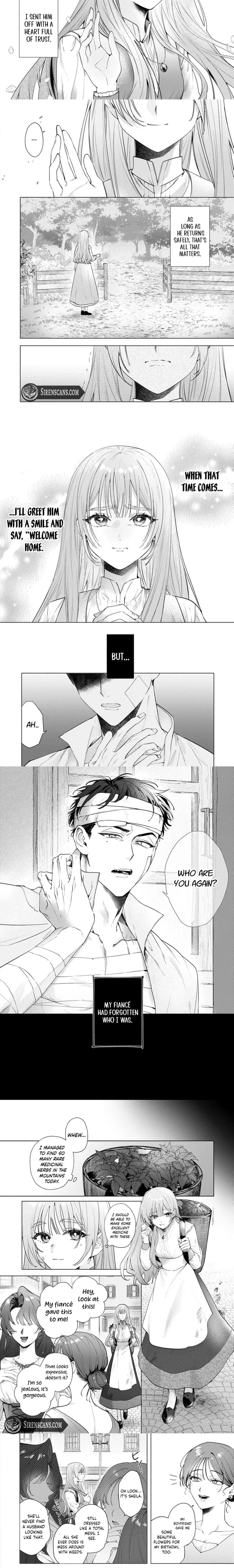 My fiancé said, 'Who were you again?' so I'll just pretend not to know him Chapter 1 page 3