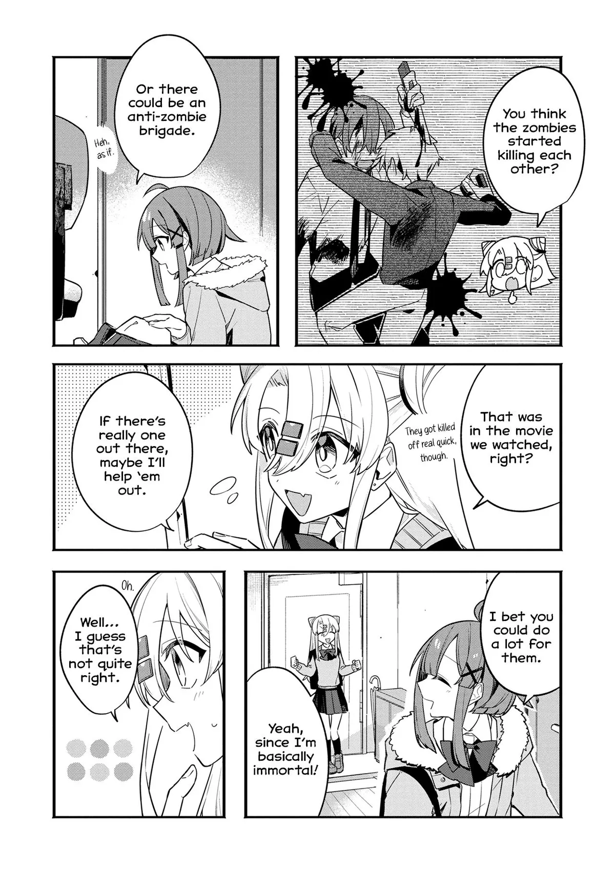 My First Friend was a Zombie Chapter 13 page 17