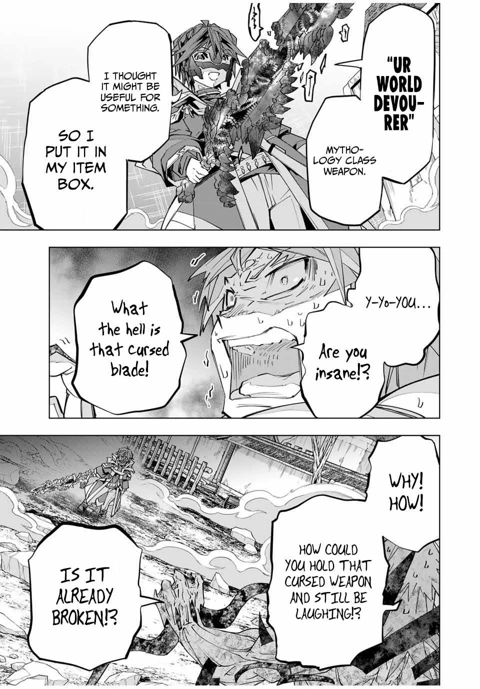 My Gift LVL 9999 Unlimited Gacha Chapter 110 page 14