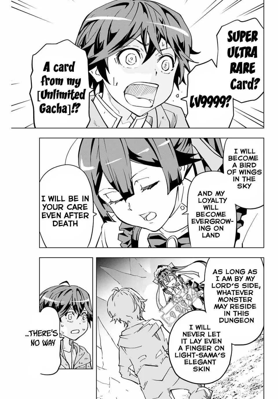 My Gift LVL 9999 Unlimited Gacha Chapter 2 page 8