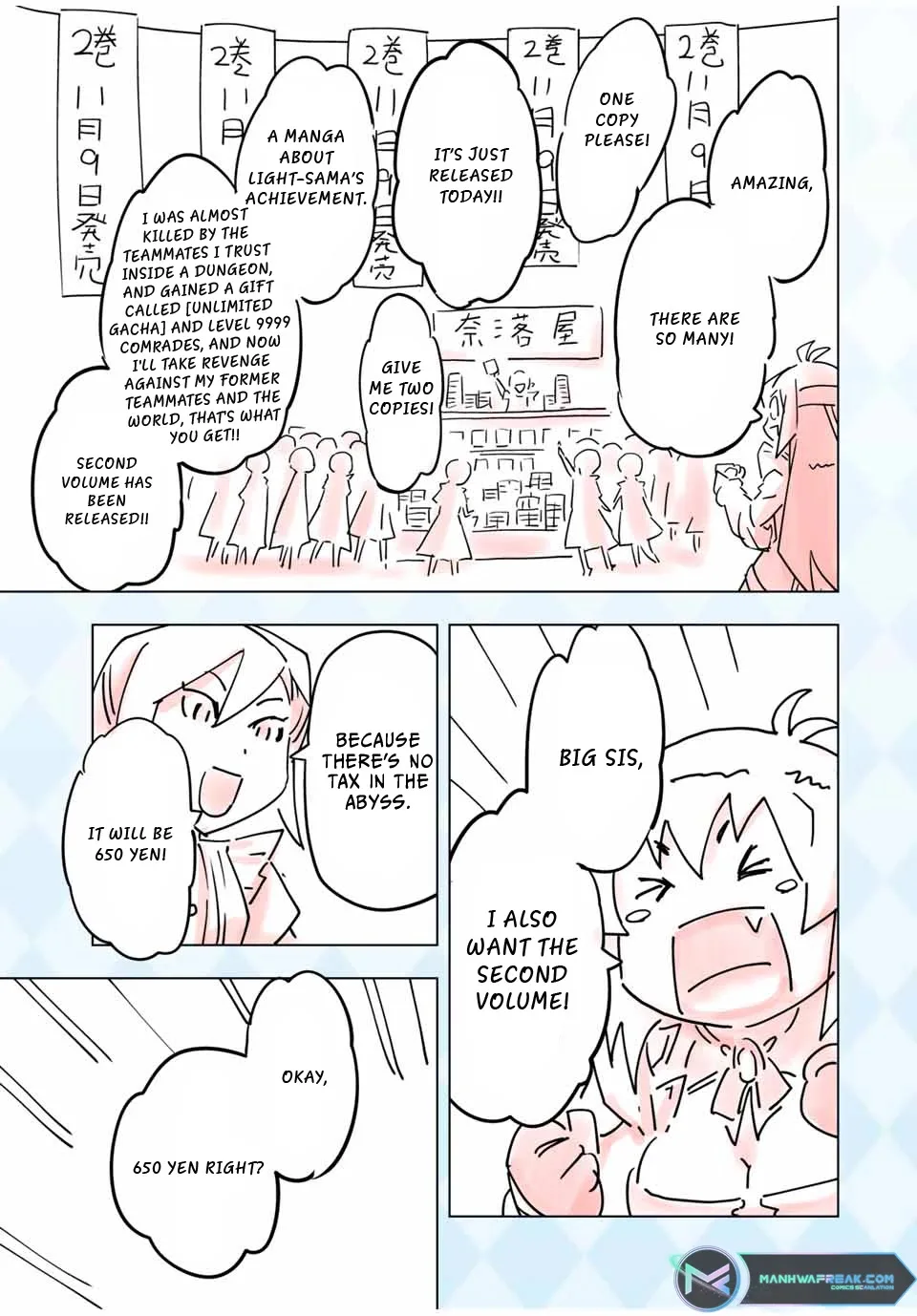 My Gift LVL 9999 Unlimited Gacha Chapter 23.5 page 6