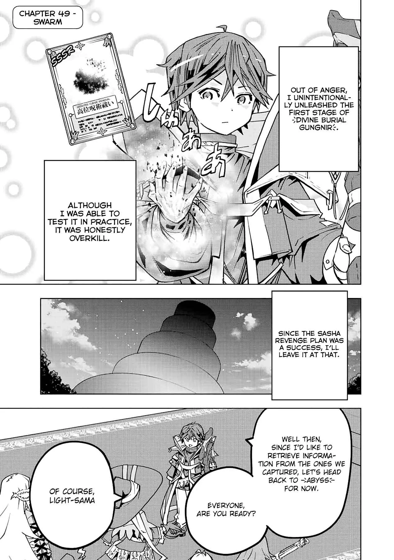 My Gift LVL 9999 Unlimited Gacha Chapter 49 page 2