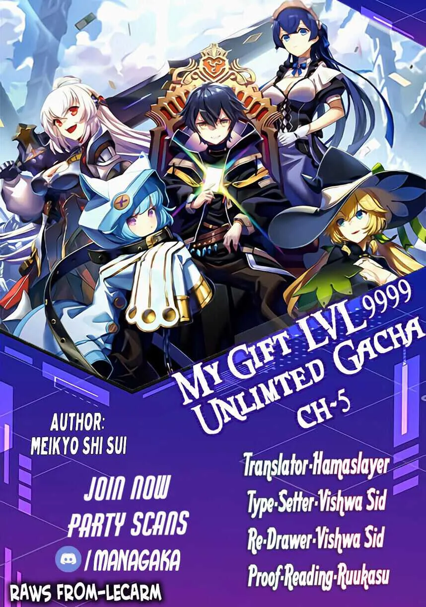 My Gift LVL 9999 Unlimited Gacha Chapter 5 page 1