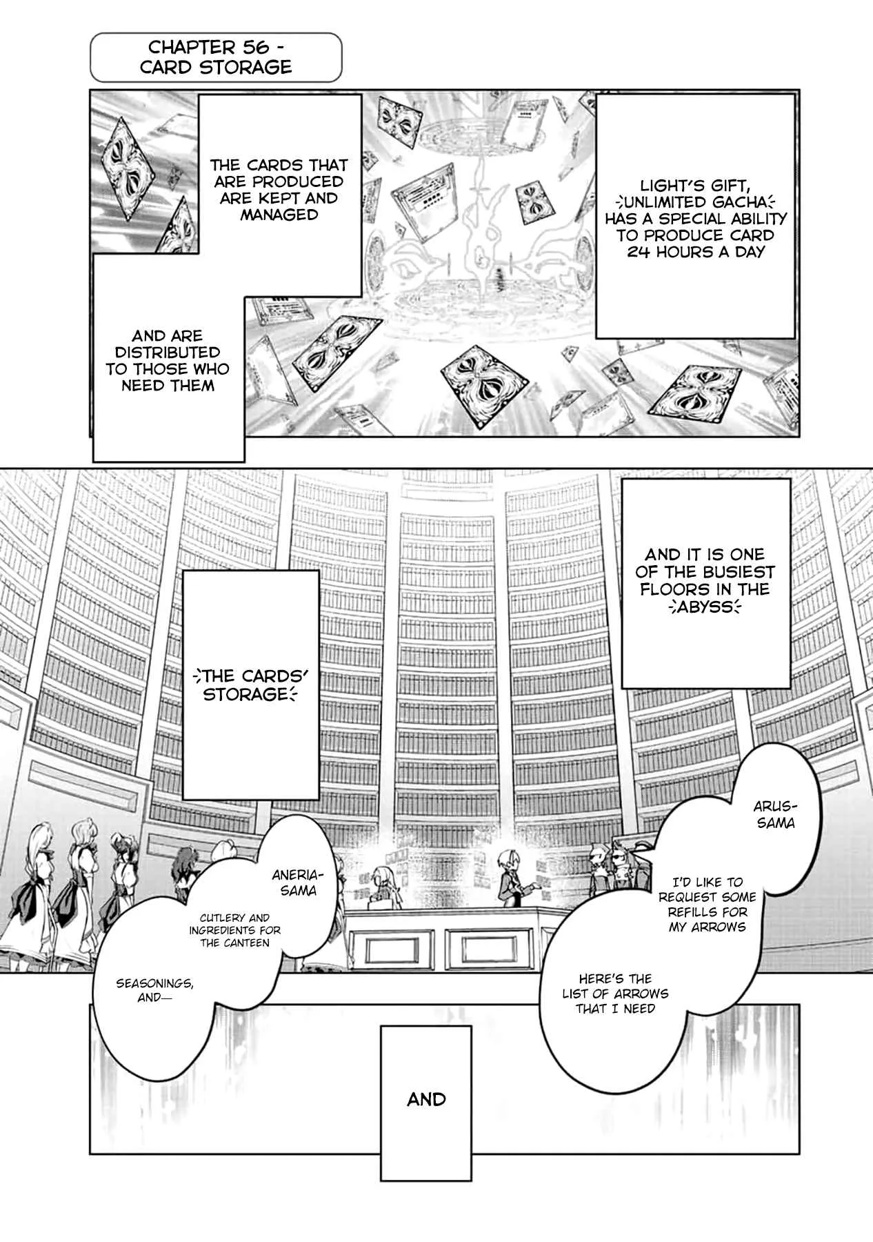 My Gift LVL 9999 Unlimited Gacha Chapter 56 page 2