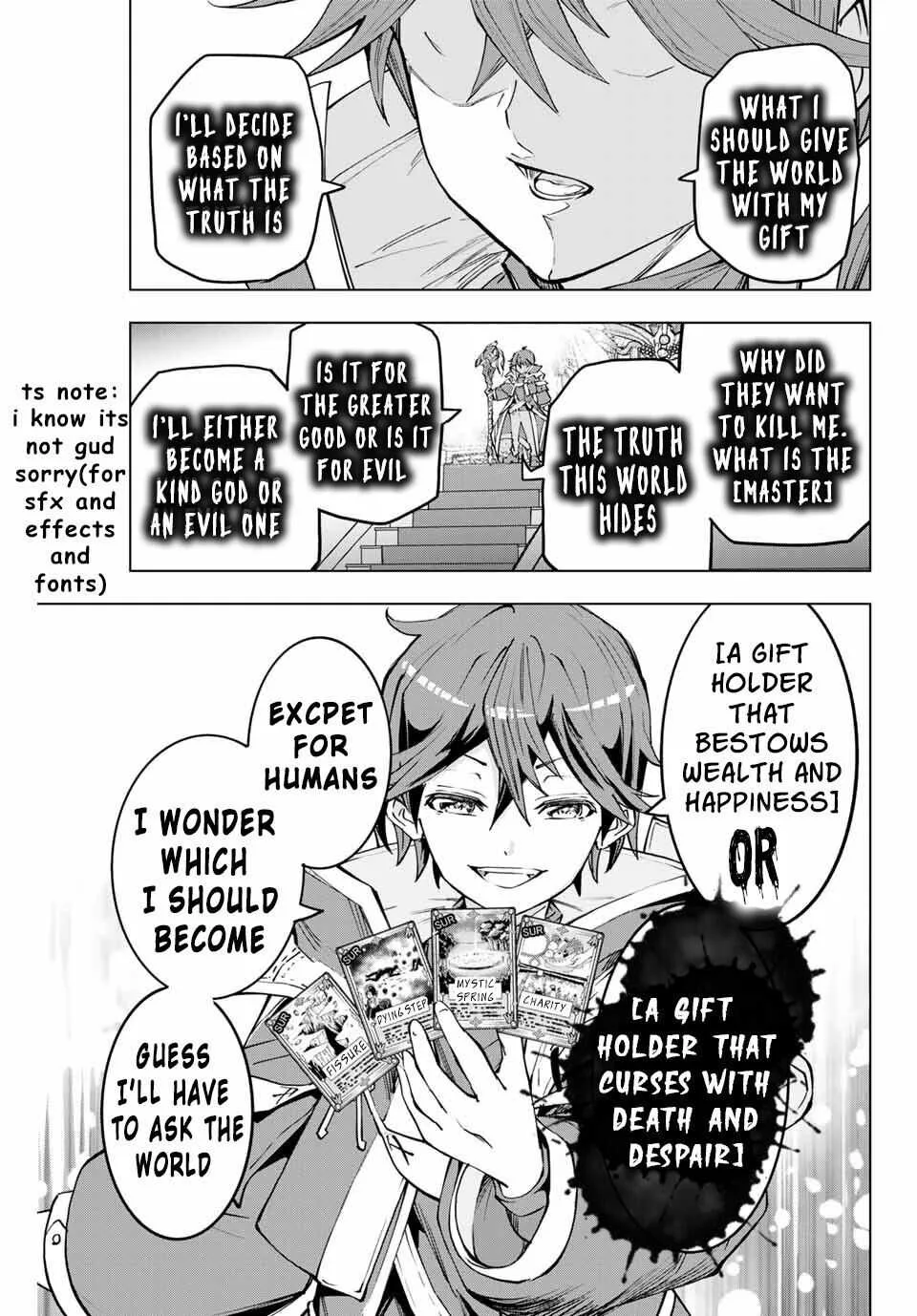 My Gift LVL 9999 Unlimited Gacha Chapter 6 page 26