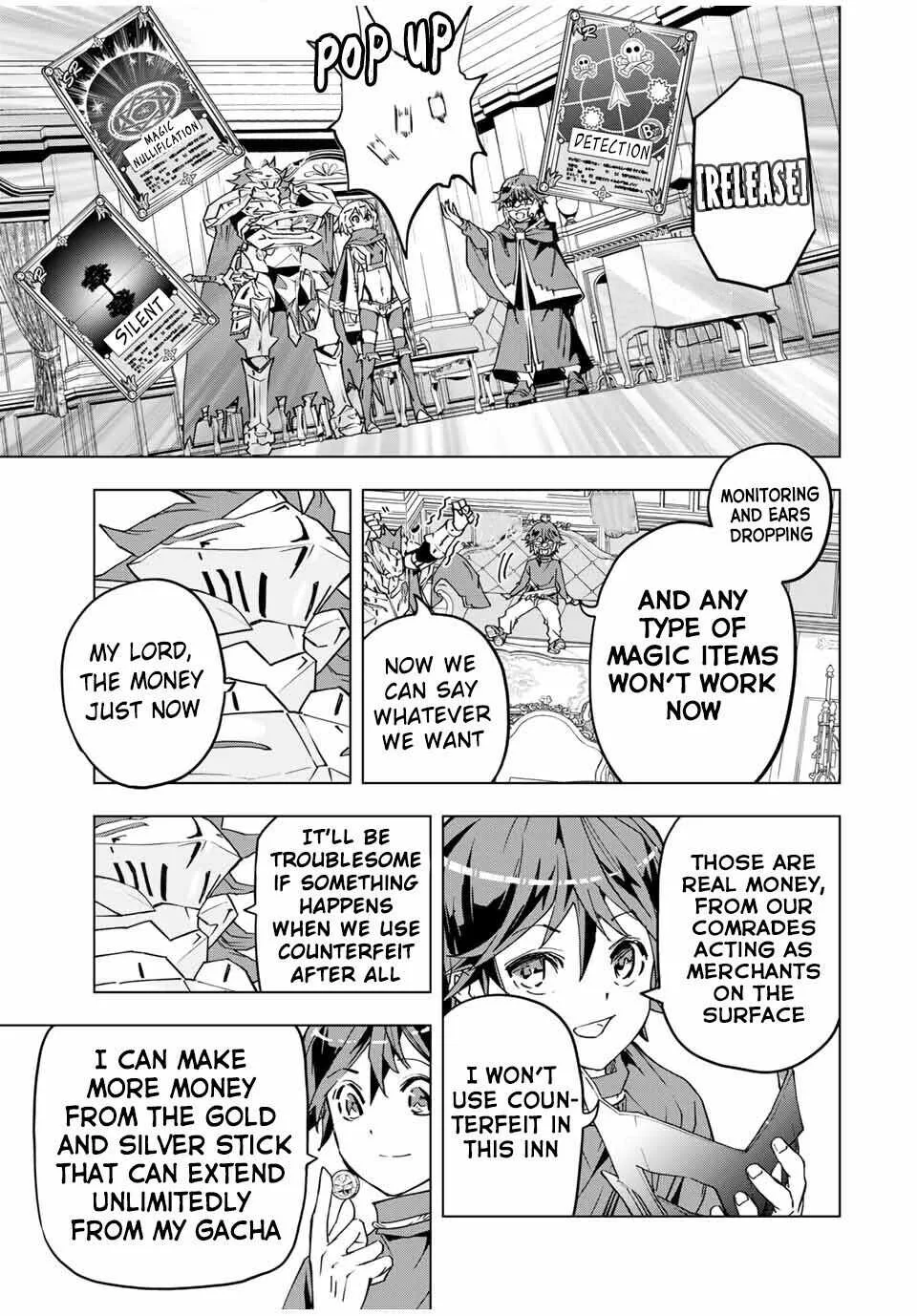My Gift LVL 9999 Unlimited Gacha Chapter 9 page 8