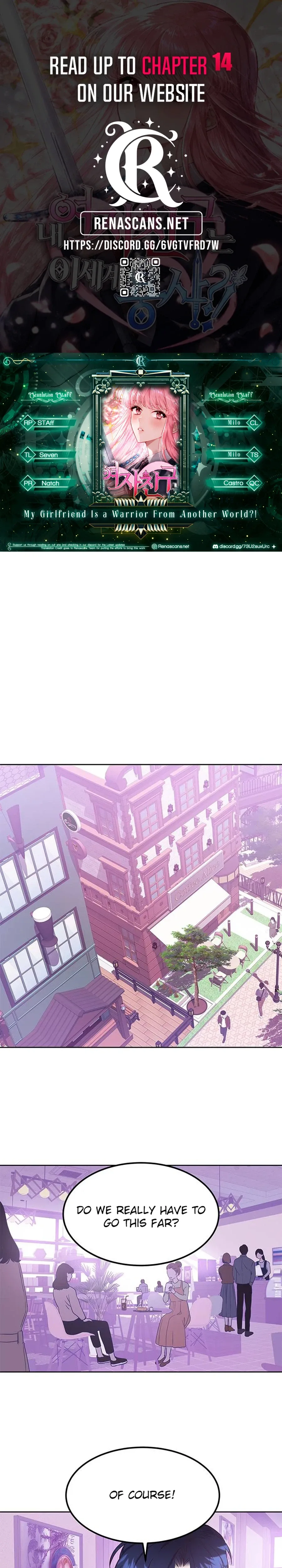 My girlfriend is a warrior from another world Chapter 7 page 1