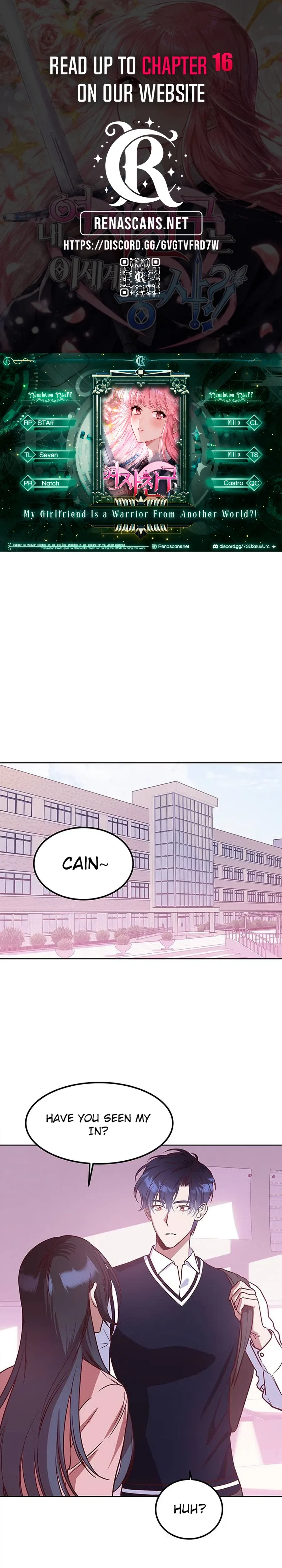 My girlfriend is a warrior from another world Chapter 9 page 1