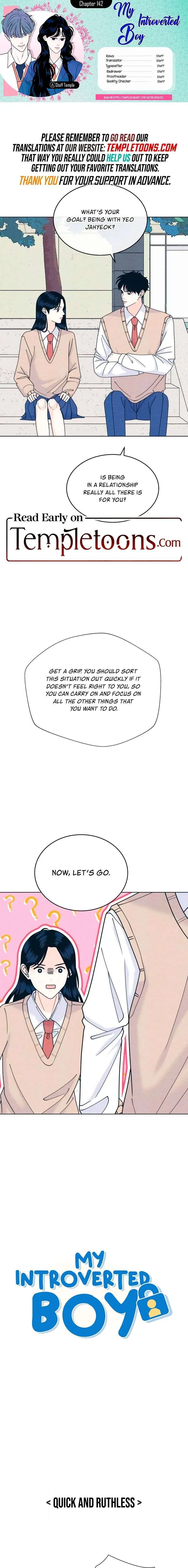 My Introverted Boy Chapter 142 page 1