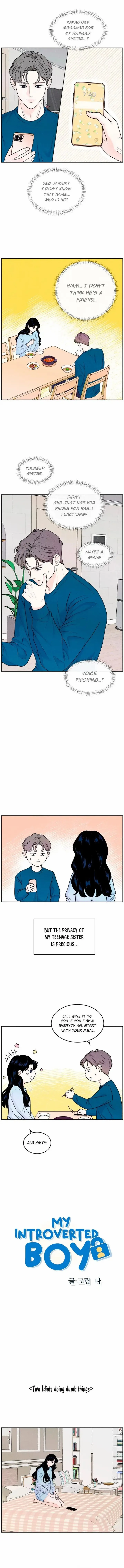 My Introverted Boy Chapter 5 page 2