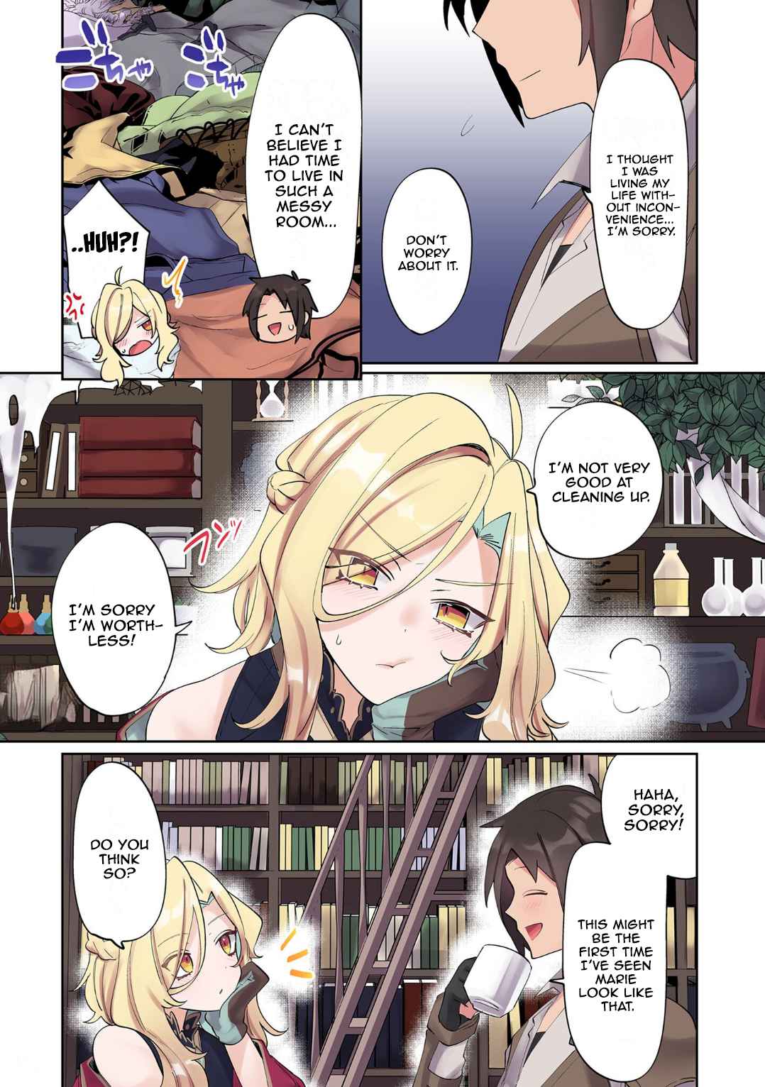My level up is strange! ~ Reincarnation of a great Man in a Different World Chapter 4 page 9