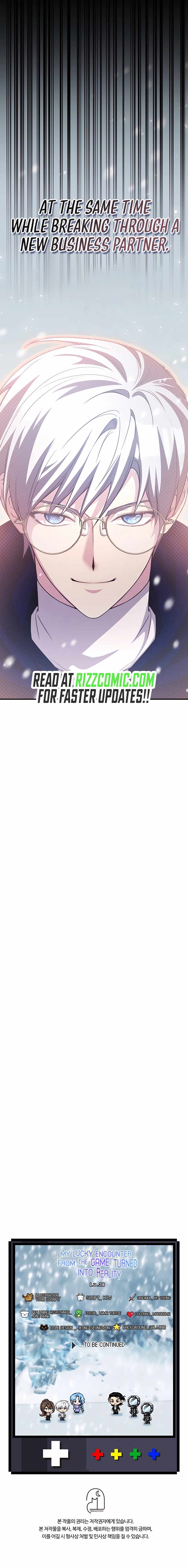 My Lucky Encounter From The Game Turned Into Reality Chapter 38 page 18