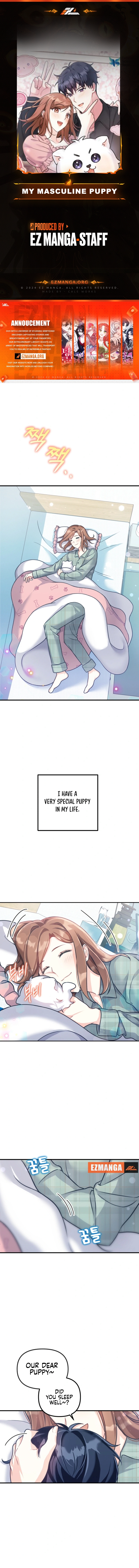 My masculine Puppy Chapter 1 page 1