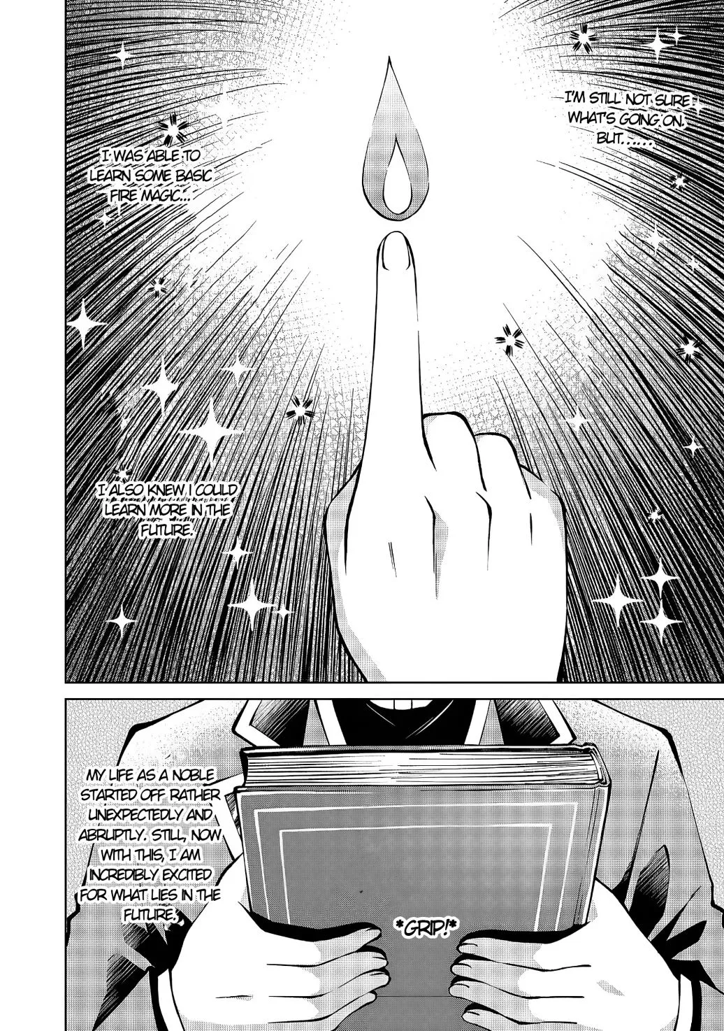 My Noble Family is Headed For Ruin, So I May As Well Study Magic In My Free Time Chapter 1 page 23