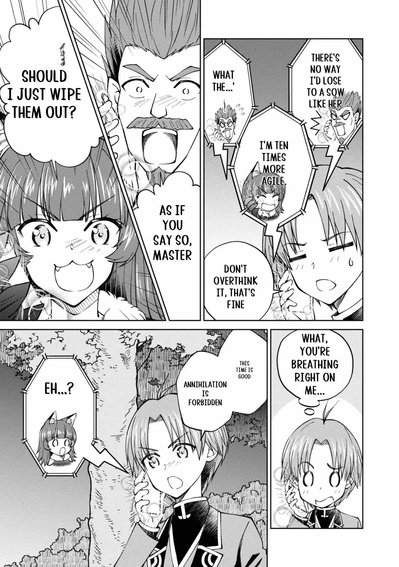 My Noble Family is Headed For Ruin, So I May As Well Study Magic In My Free Time Chapter 33 page 20