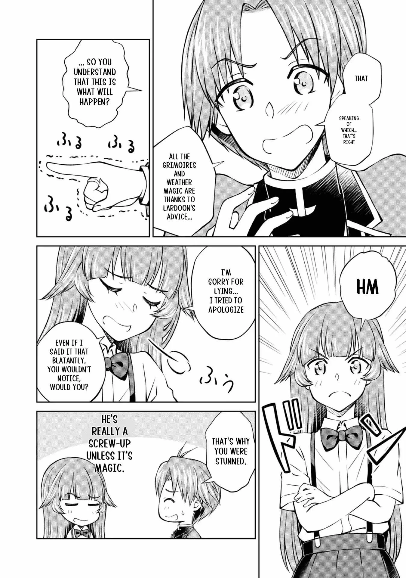 My Noble Family is Headed For Ruin, So I May As Well Study Magic In My Free Time Chapter 37 page 37