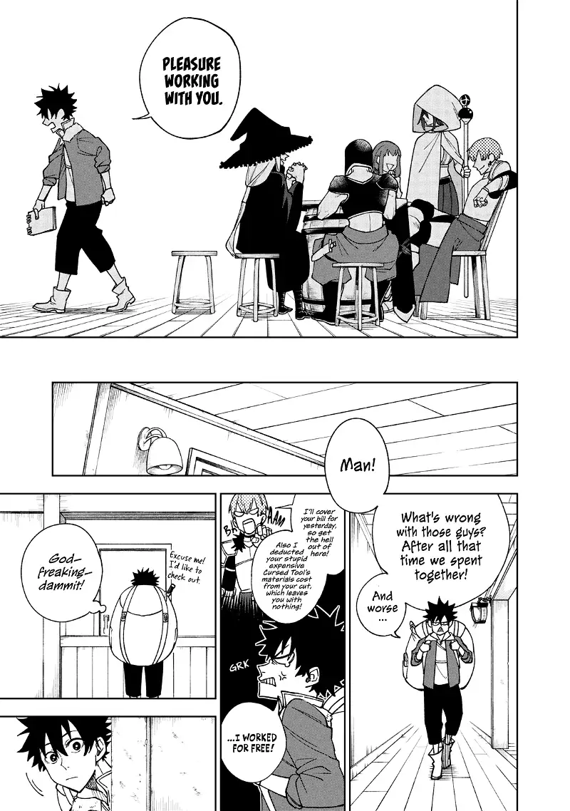 My S-Rank Party Fired Me for Being a Cursificer ~ I Can Only Make “Cursed Items”, but They're Artifact Class! Chapter 1 page 15