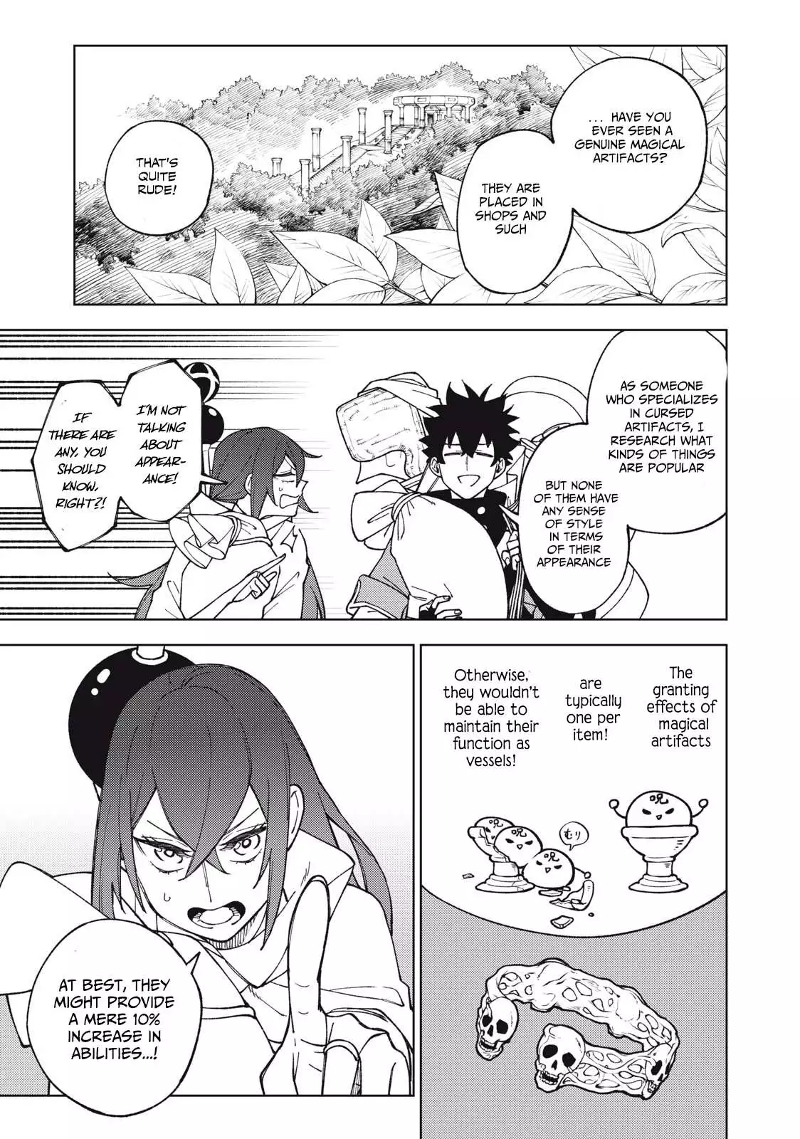 My S-Rank Party Fired Me for Being a Cursificer ~ I Can Only Make “Cursed Items”, but They're Artifact Class! Chapter 11.1 page 5