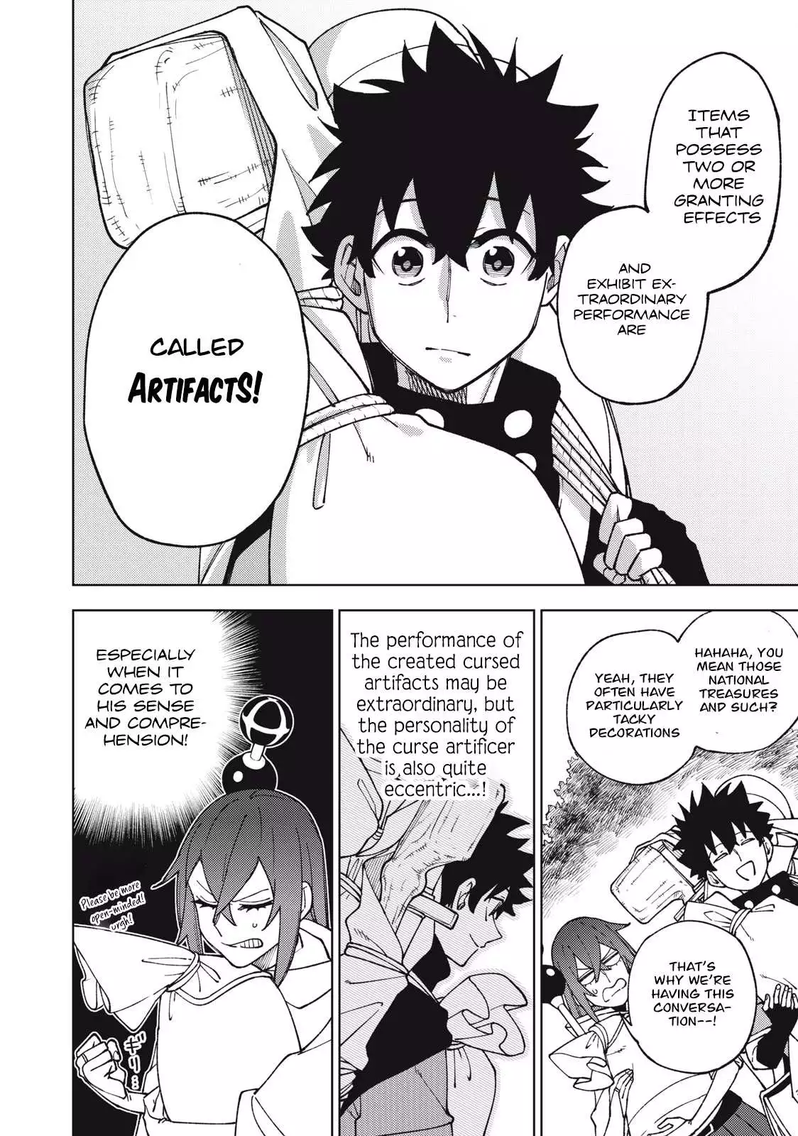 My S-Rank Party Fired Me for Being a Cursificer ~ I Can Only Make “Cursed Items”, but They're Artifact Class! Chapter 11.1 page 6