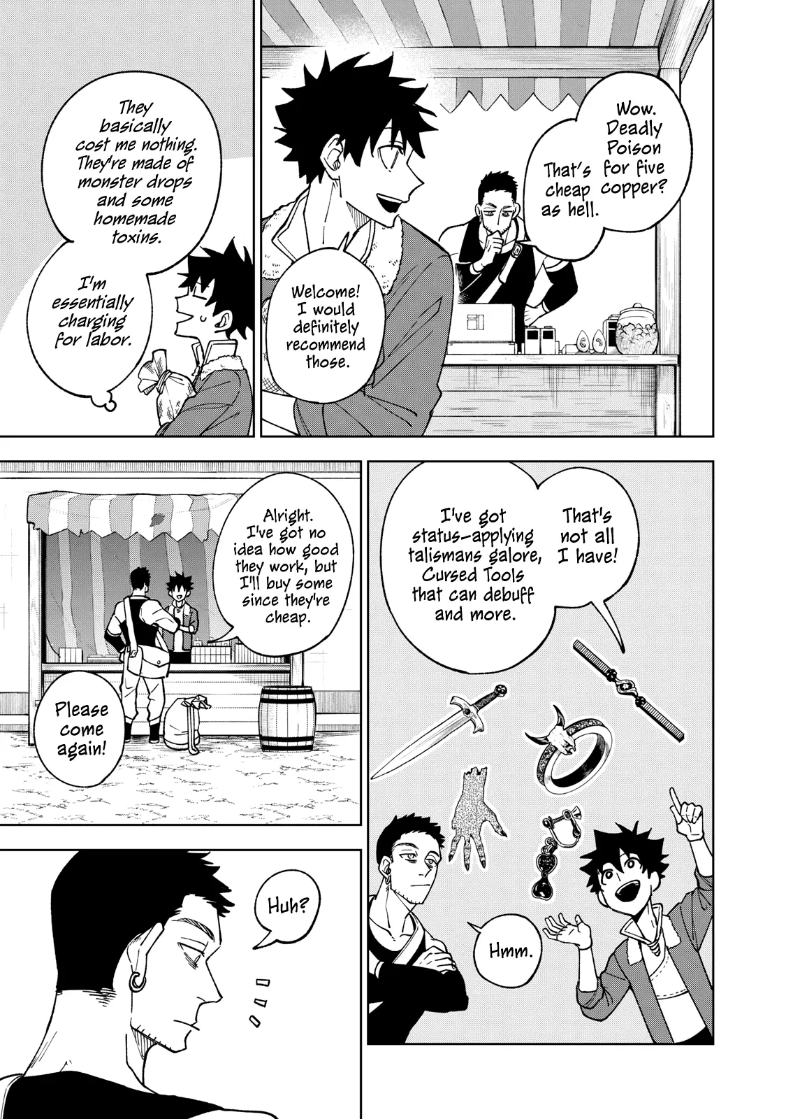 My S-Rank Party Fired Me for Being a Cursificer ~ I Can Only Make “Cursed Items”, but They're Artifact Class! Chapter 2 page 12