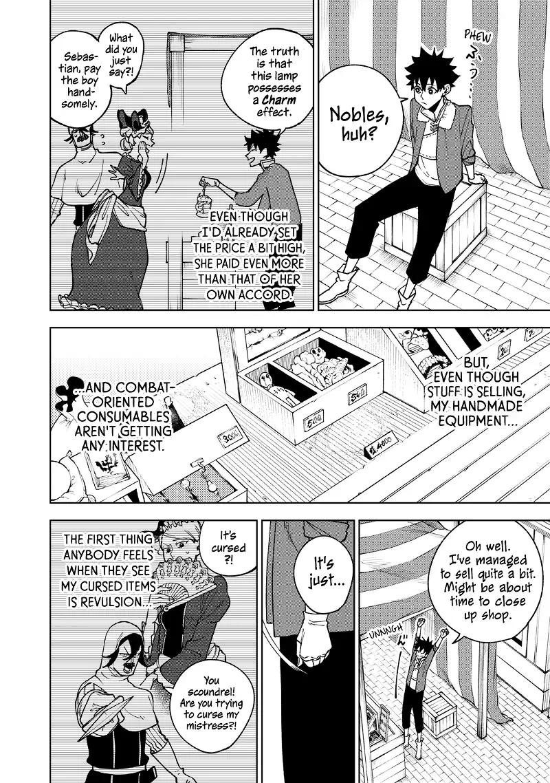 My S-Rank Party Fired Me for Being a Cursificer ~ I Can Only Make “Cursed Items”, but They're Artifact Class! Chapter 4 page 20