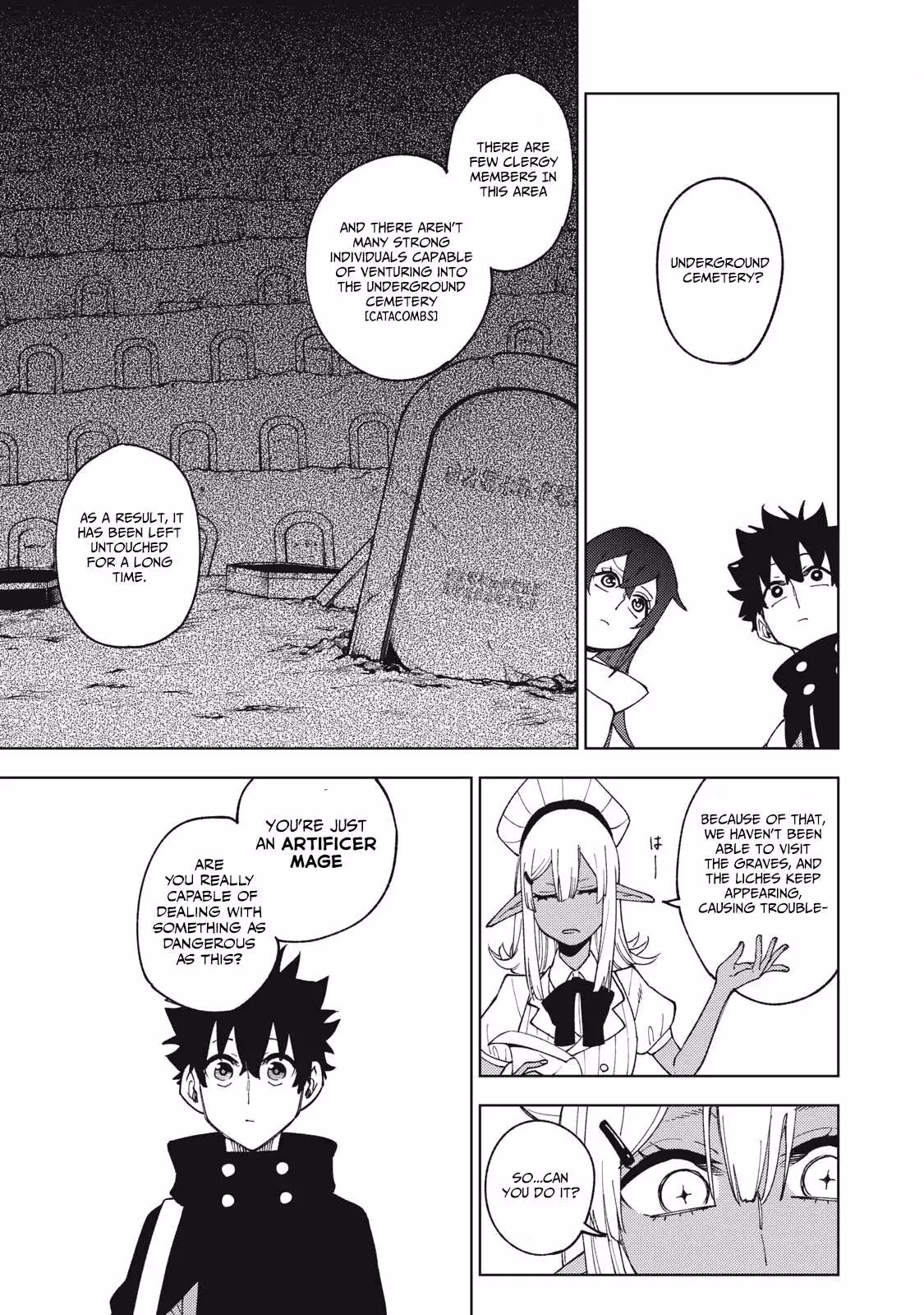 My S-Rank Party Fired Me for Being a Cursificer ~ I Can Only Make “Cursed Items”, but They're Artifact Class! Chapter 8.1 page 12