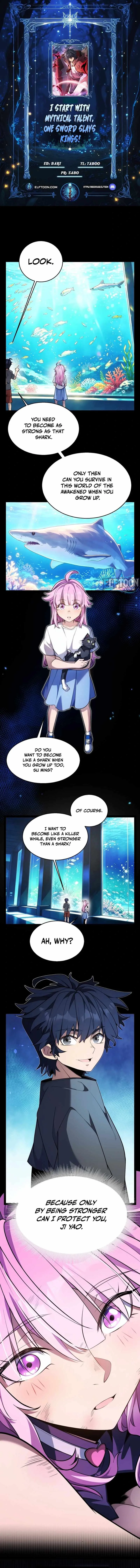 My Starting Talent is Mythical, A Single Strike Smites Deities Chapter 48 page 1