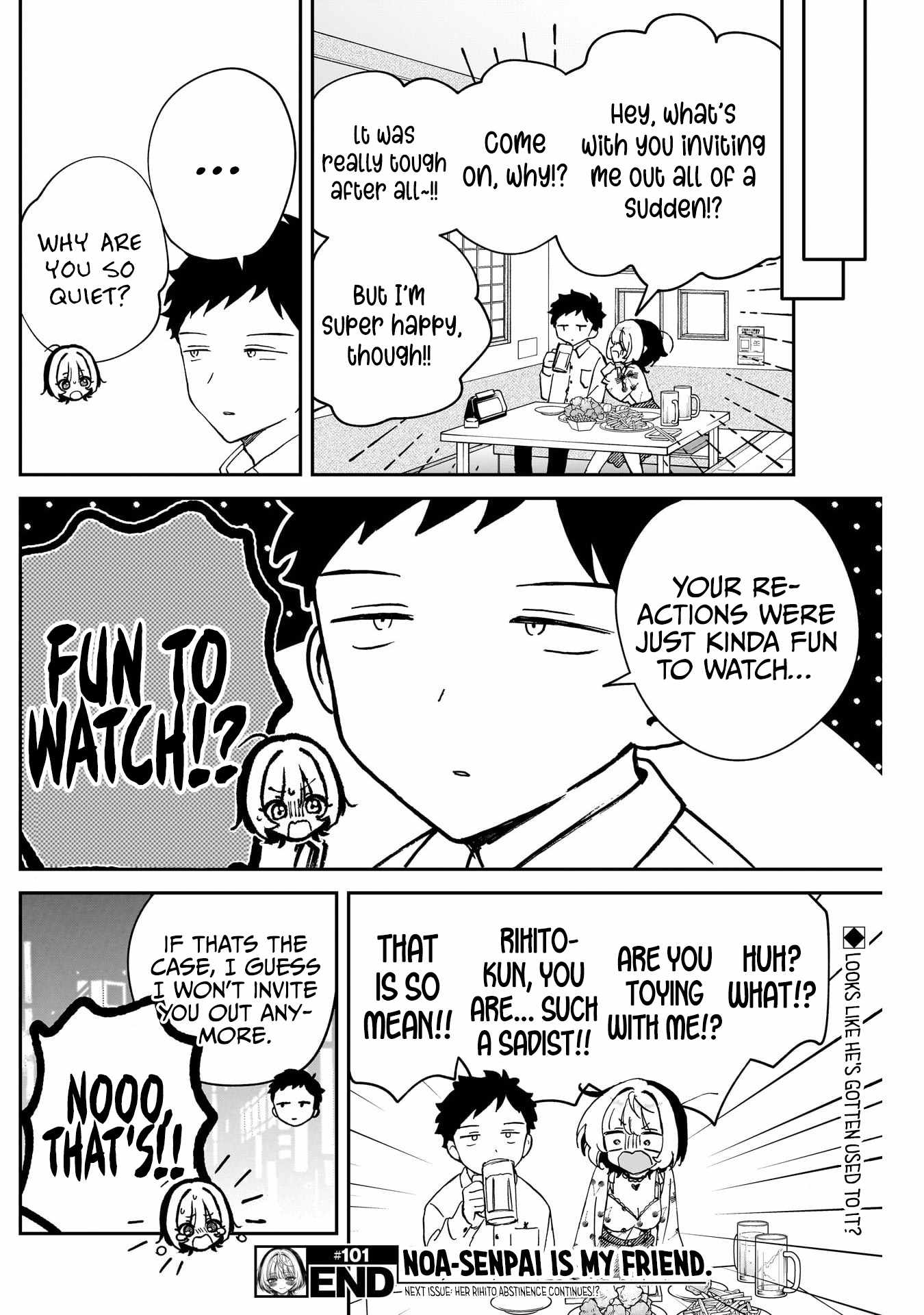 Noa-senpai wa Tomodachi. Chapter 101 page 18