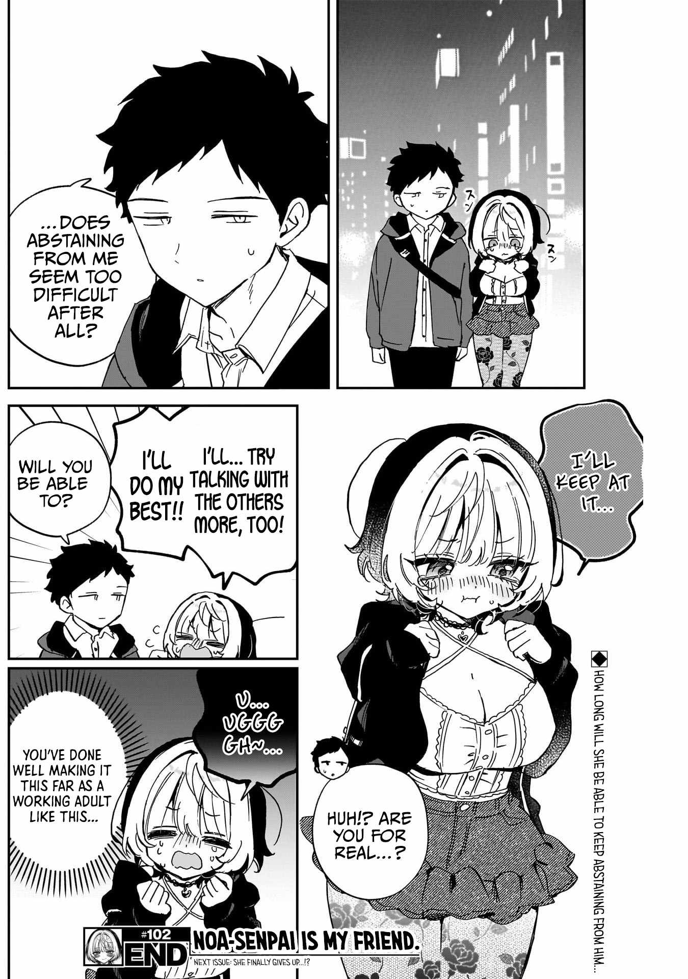 Noa-senpai wa Tomodachi. Chapter 102 page 18