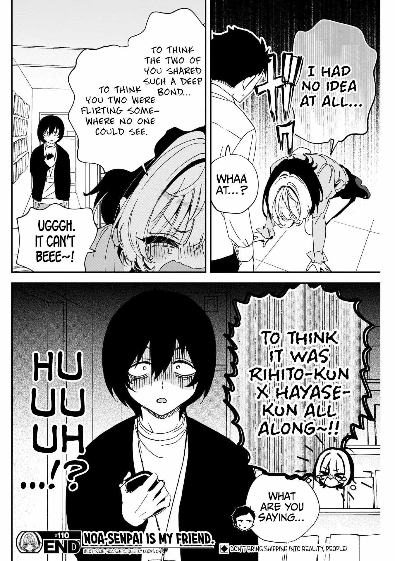 Noa-senpai wa Tomodachi. Chapter 110 page 18