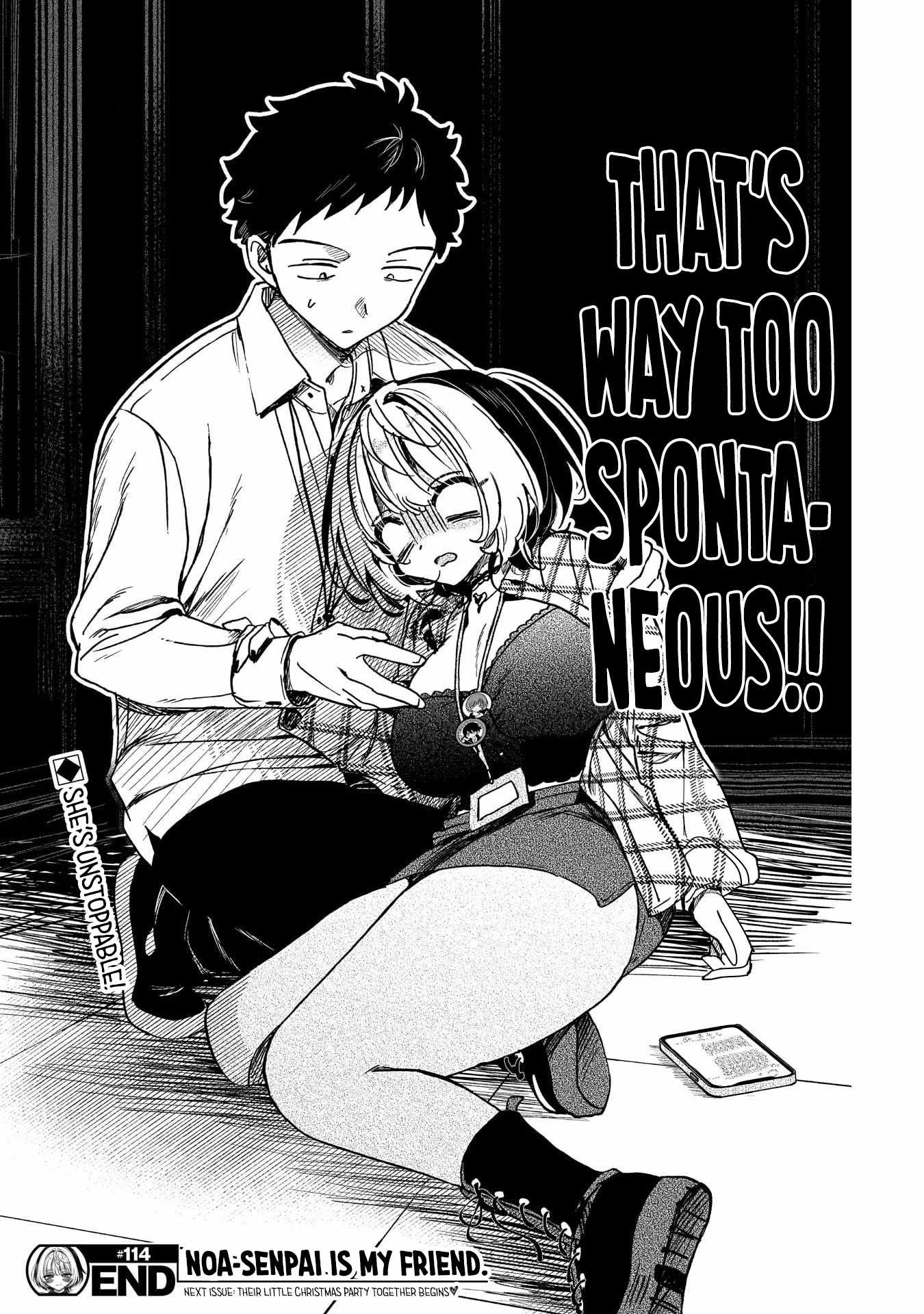 Noa-senpai wa Tomodachi. Chapter 114 page 18
