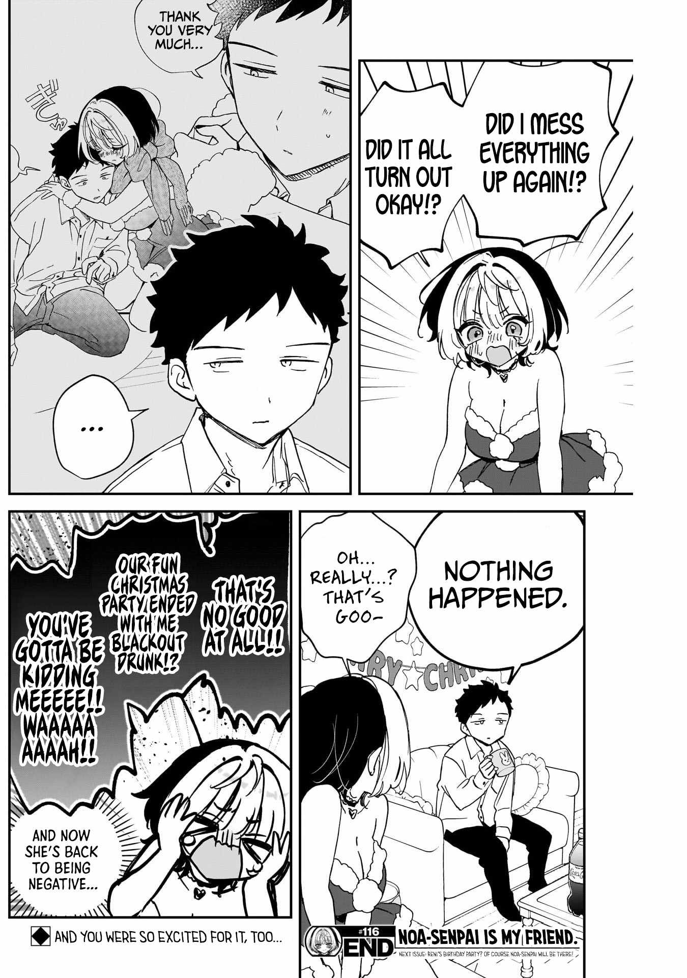 Noa-senpai wa Tomodachi. Chapter 116 page 18