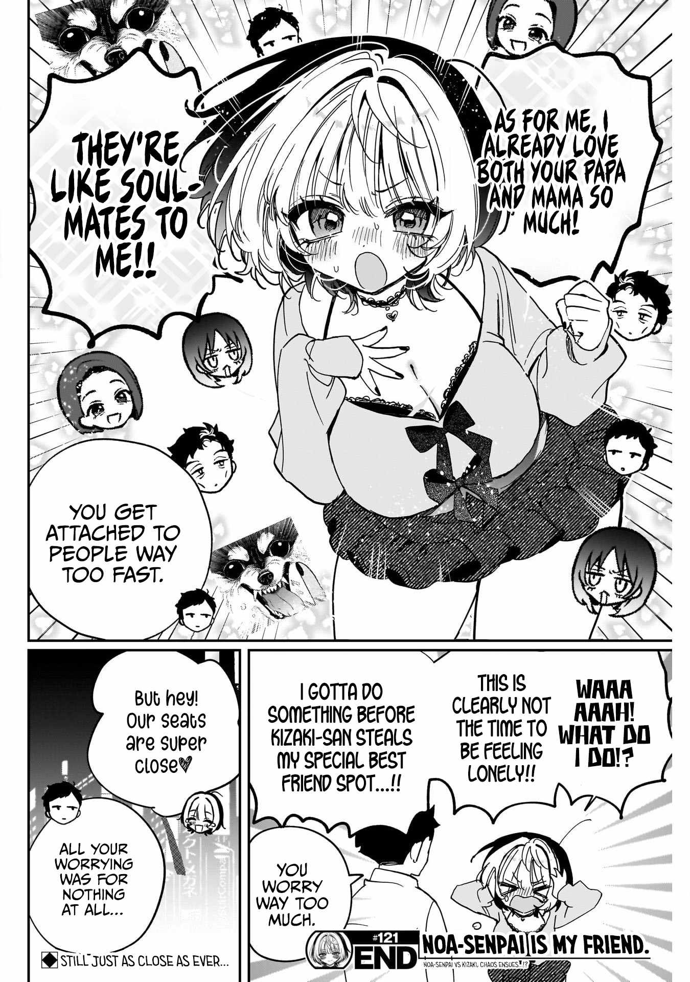 Noa-senpai wa Tomodachi. Chapter 121 page 18