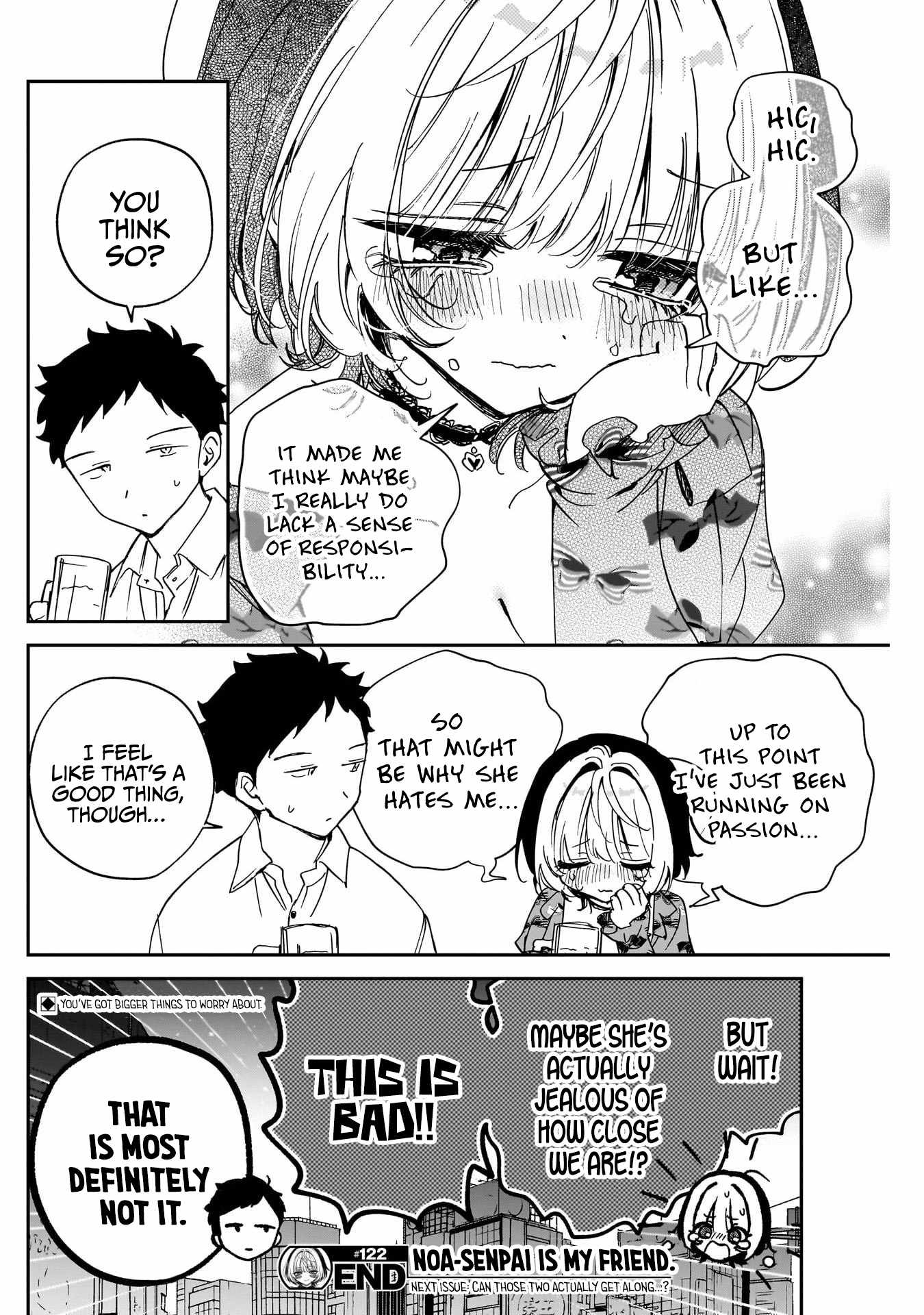 Noa-senpai wa Tomodachi. Chapter 122 page 18