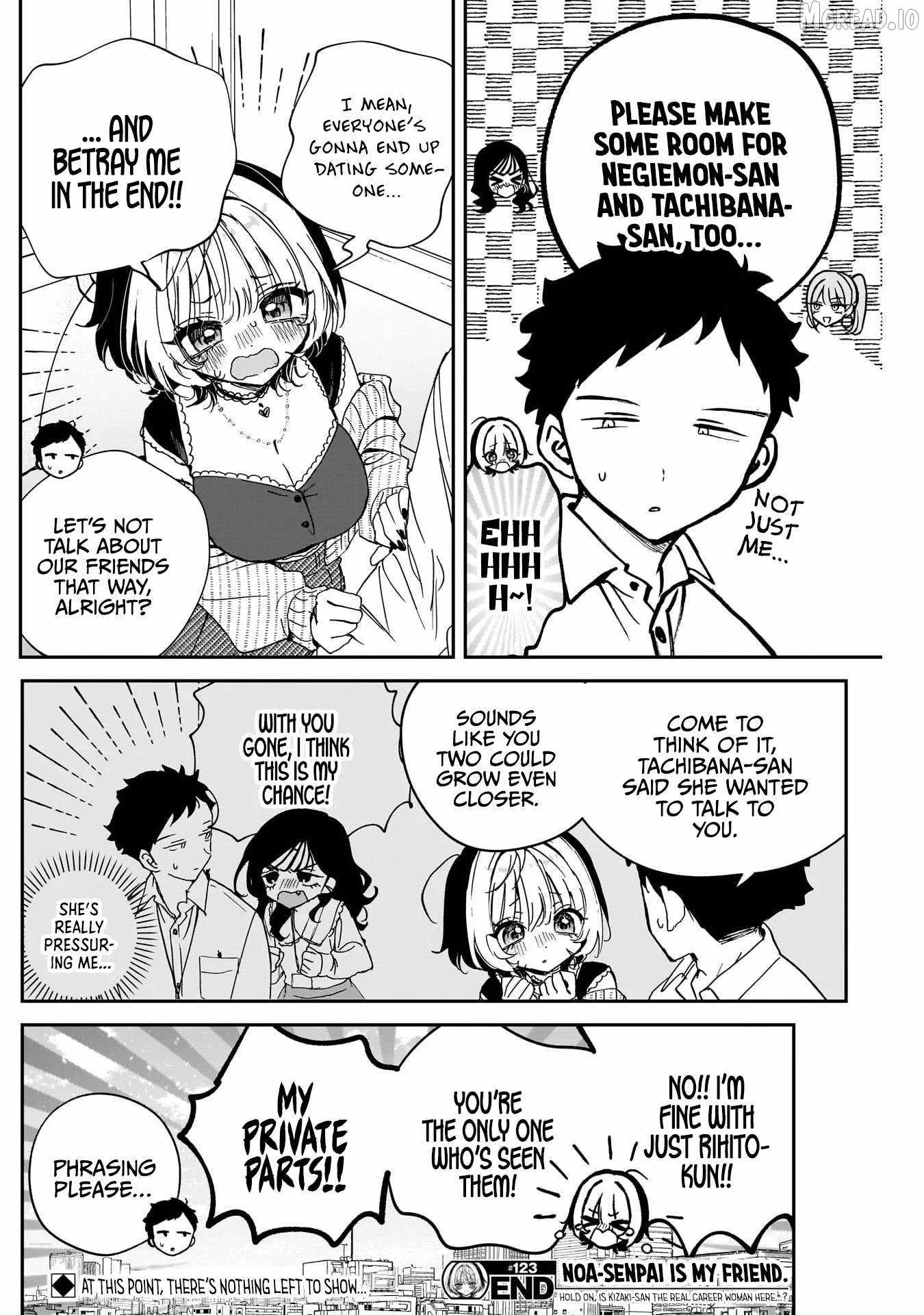 Noa-senpai wa Tomodachi. Chapter 123 page 18