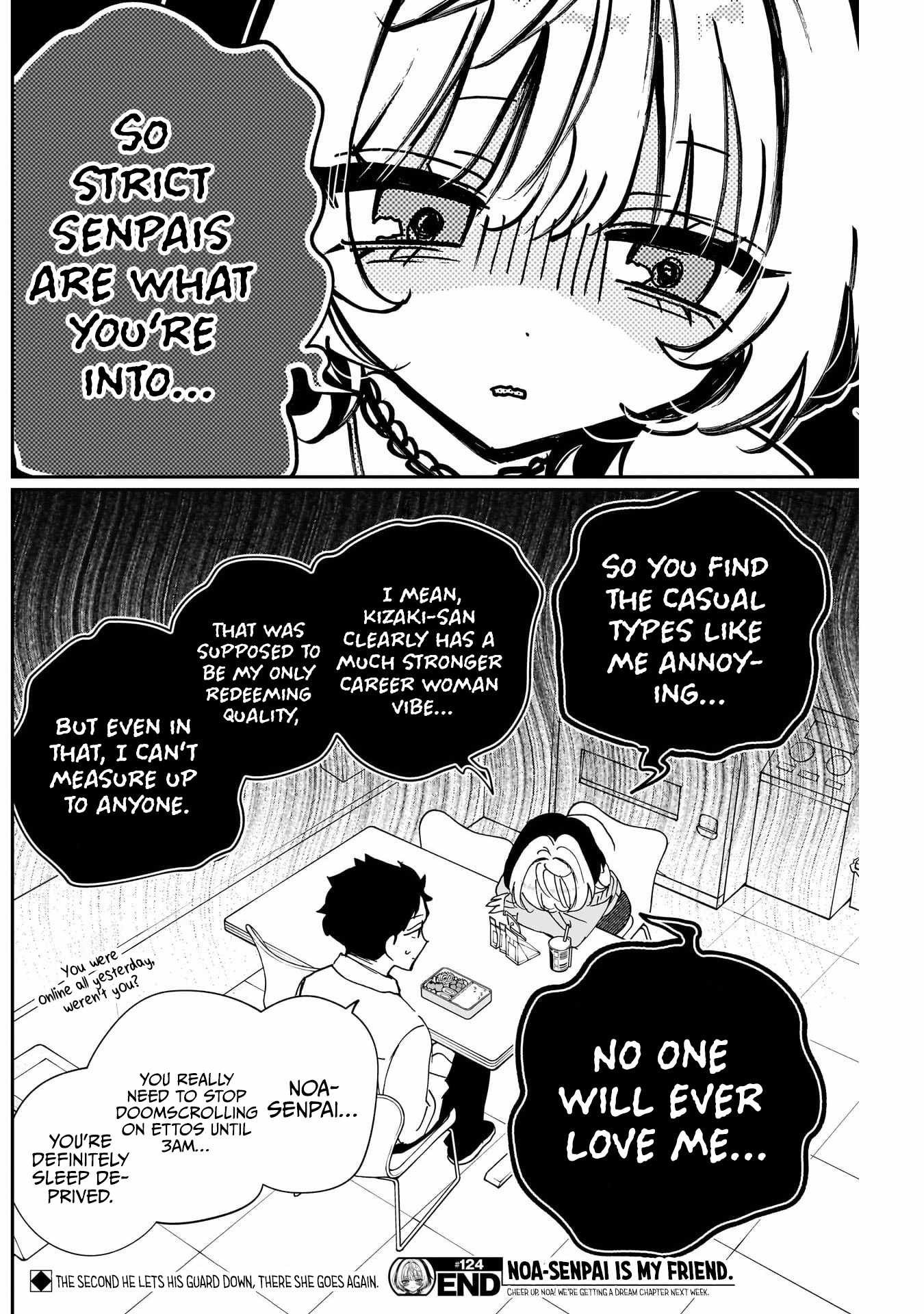 Noa-senpai wa Tomodachi. Chapter 124 page 18